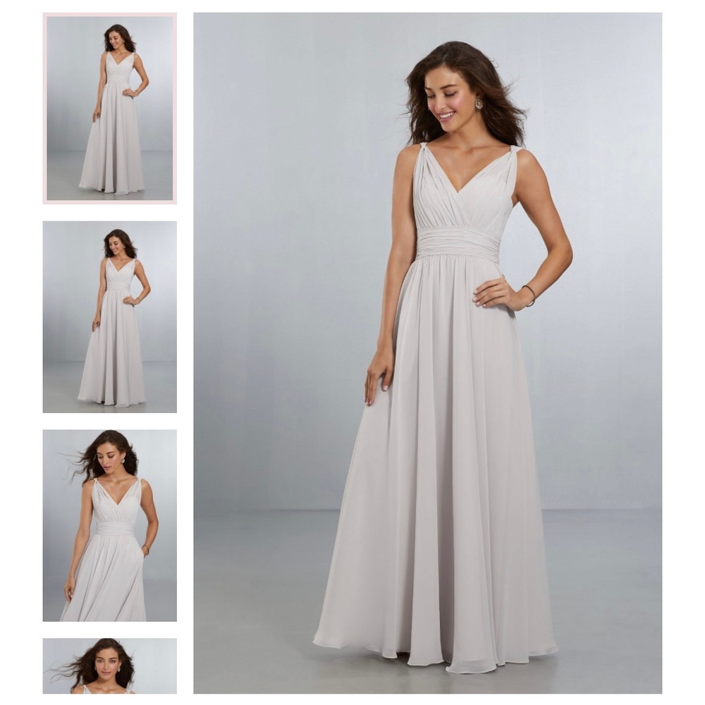 Morilee Bridesmaid’s Dress in Sky Blue